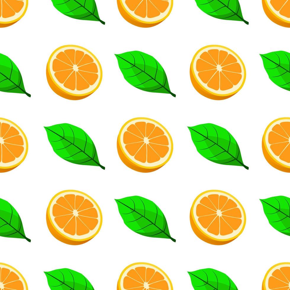 Seamless pattern orange background.  vector design illustration
