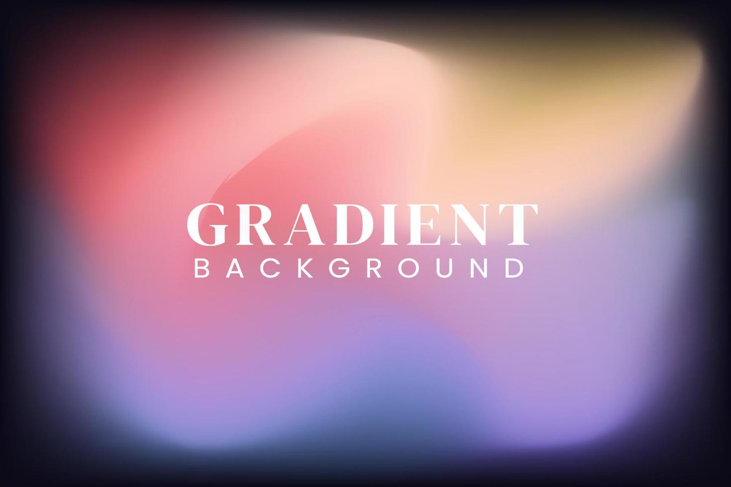 Modern grainy gradient background vector