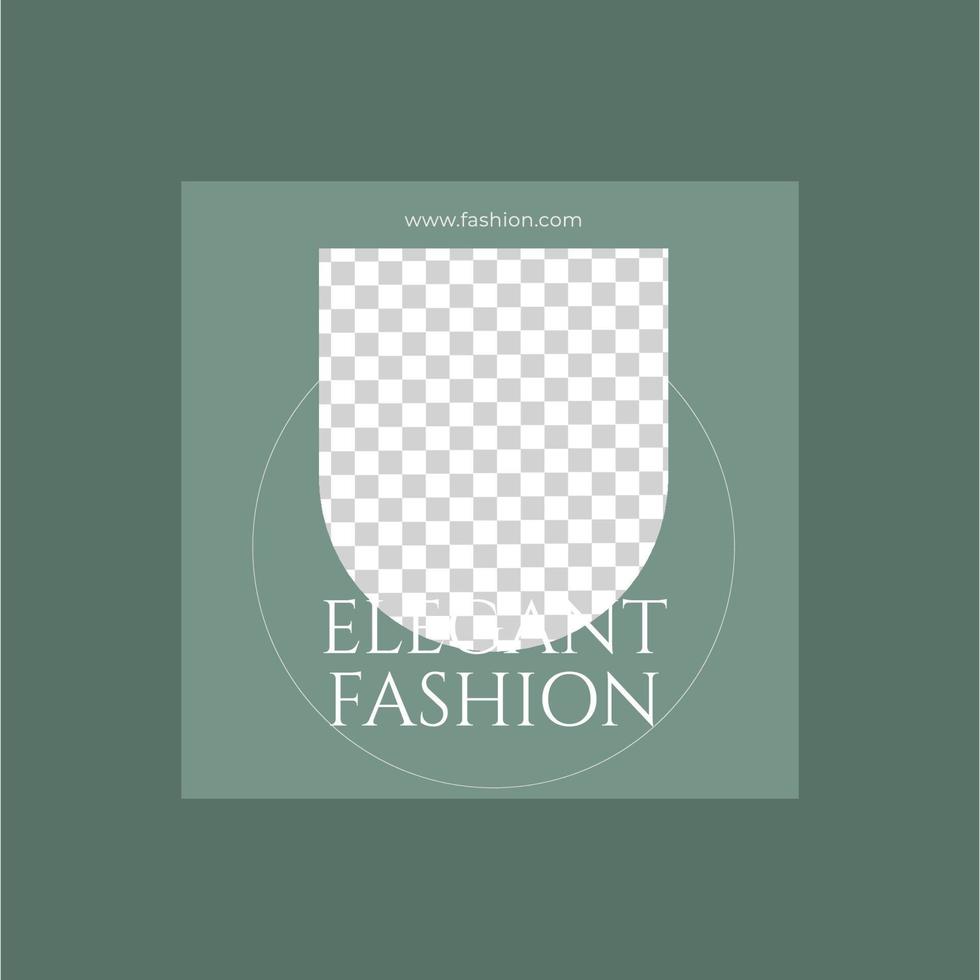 Fashion Sale Social Media Post vector