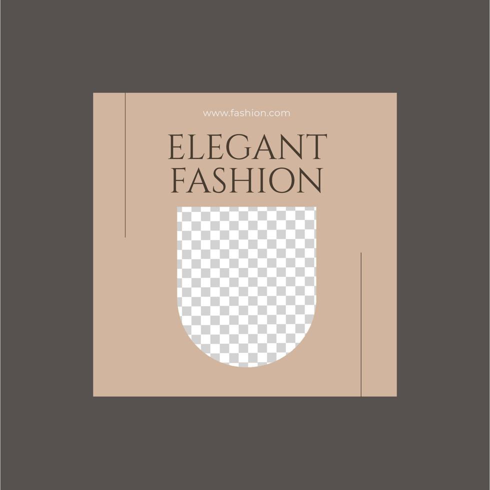 Fashion Sale Social Media Post vector