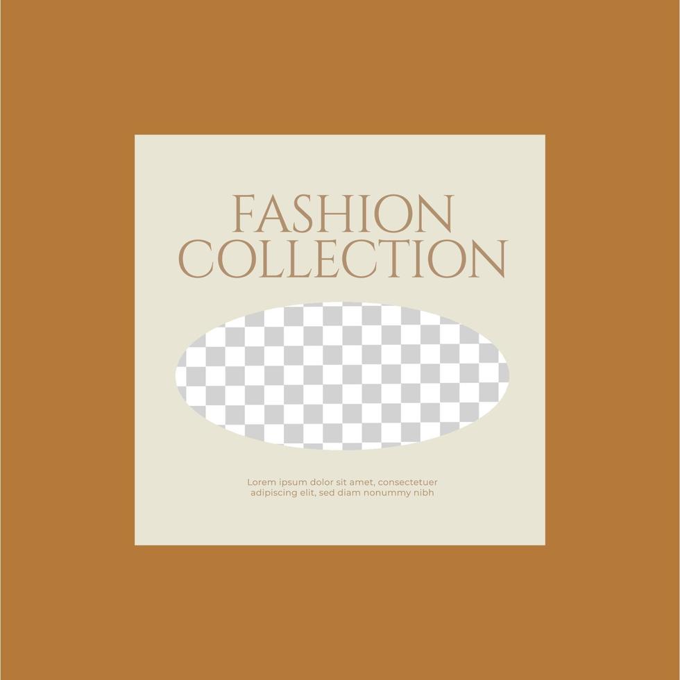 Fashion Sale Social Media Post vector