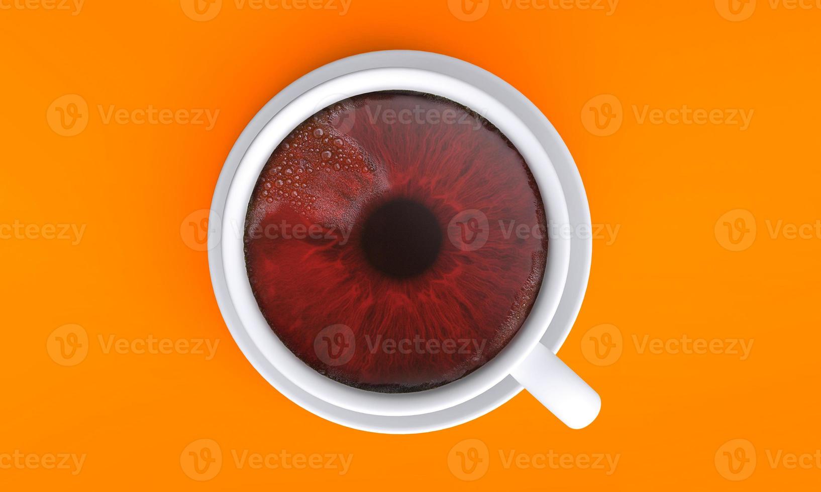 brown eye in the cup photo