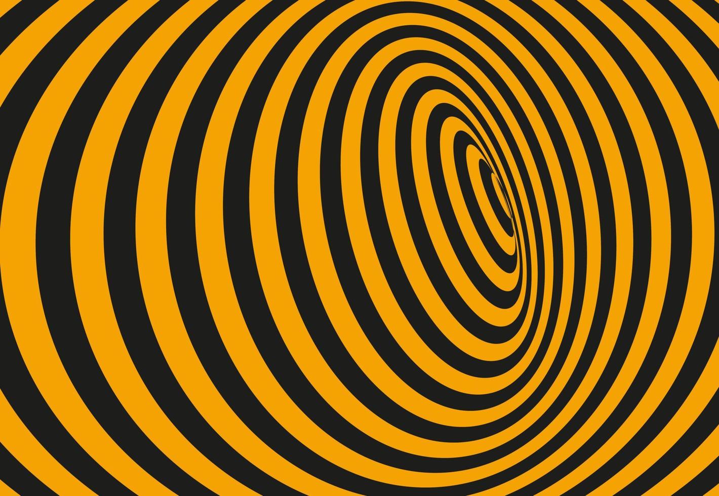 Optical Tunnel Illusion. Retro Psychedelic groove Background . vector
