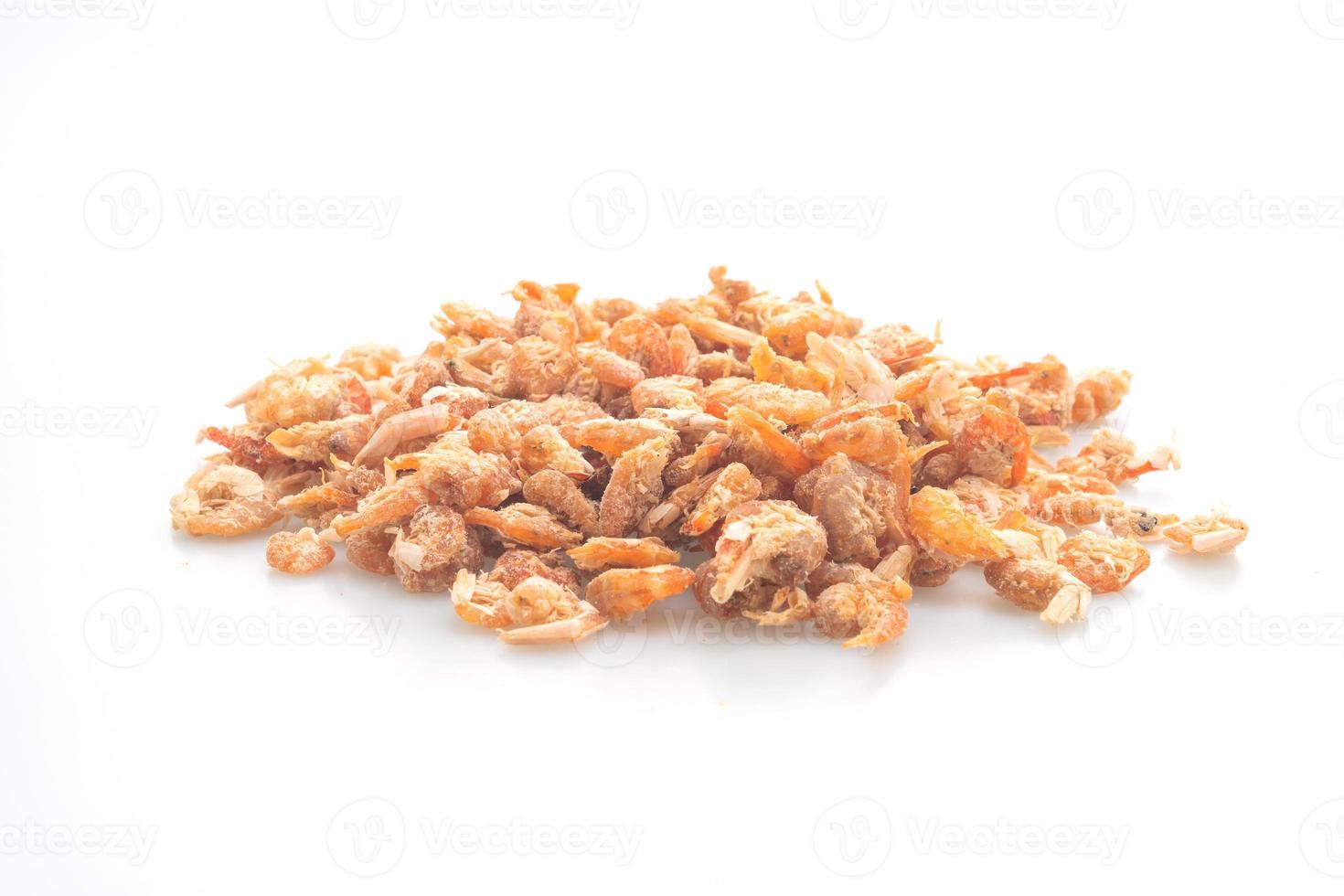 dried shrimps or dried salted prawn photo