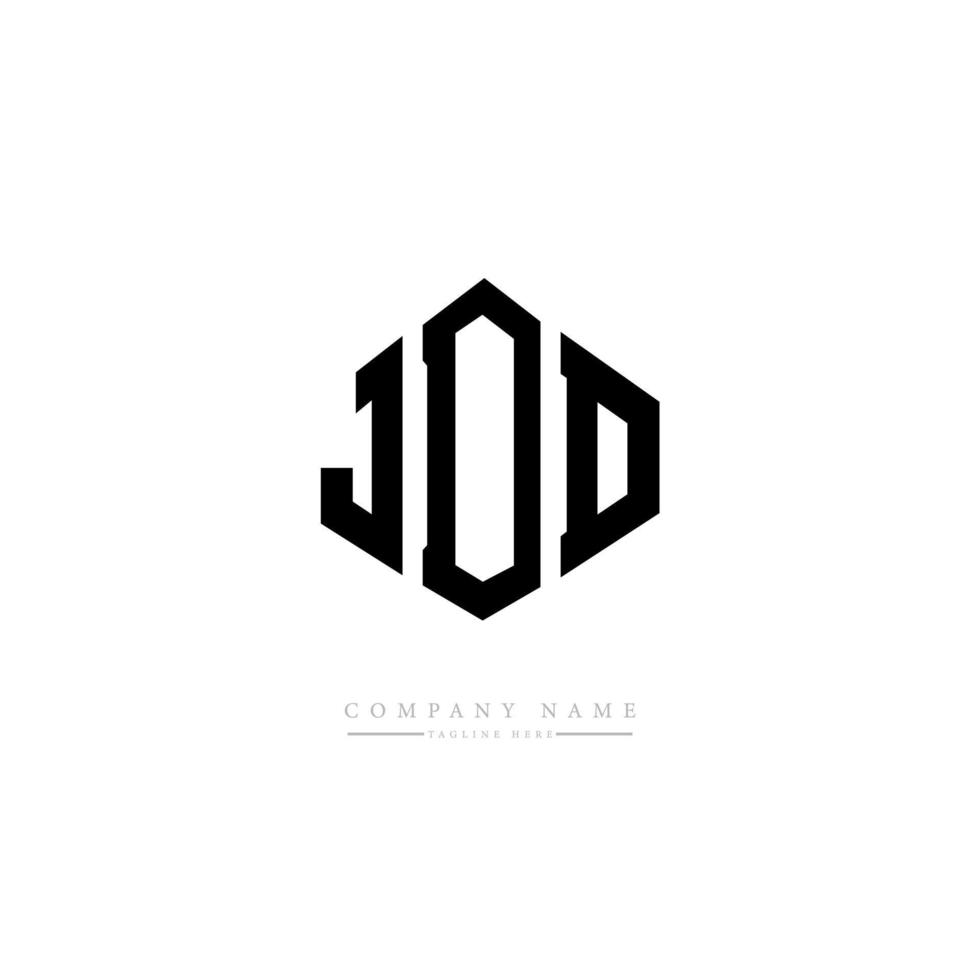 JDD letter logo design with polygon shape. JDD polygon and cube shape logo design. JDD hexagon vector logo template white and black colors. JDD monogram, business and real estate logo.