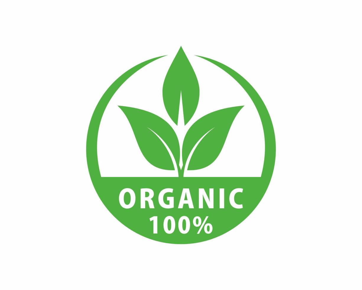100 percent natural label sticker badge Vector, 100percent organic vector, 100percent natural stamp vector