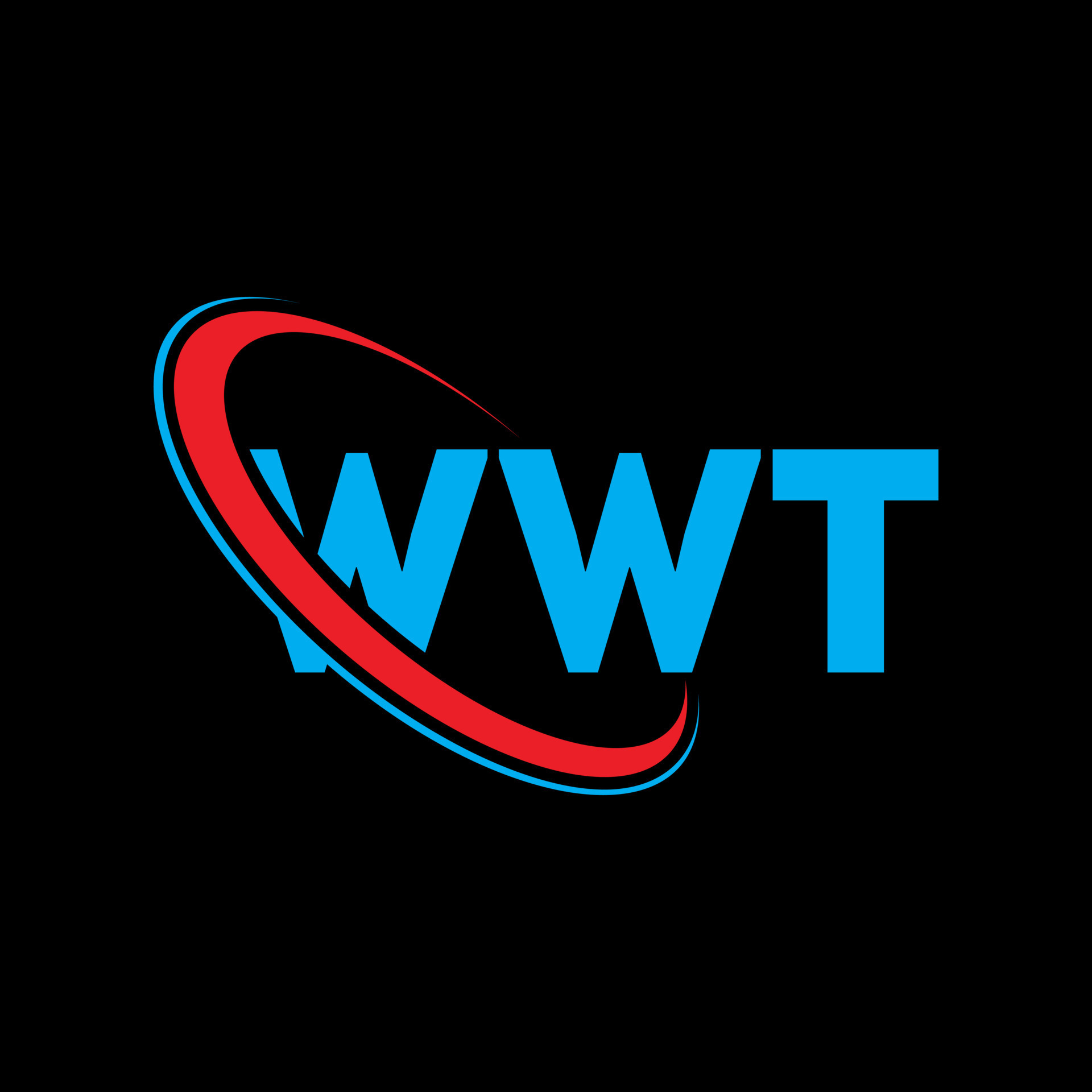 WWT logo. WWT letter. WWT letter logo design. Initials WWT logo linked ...