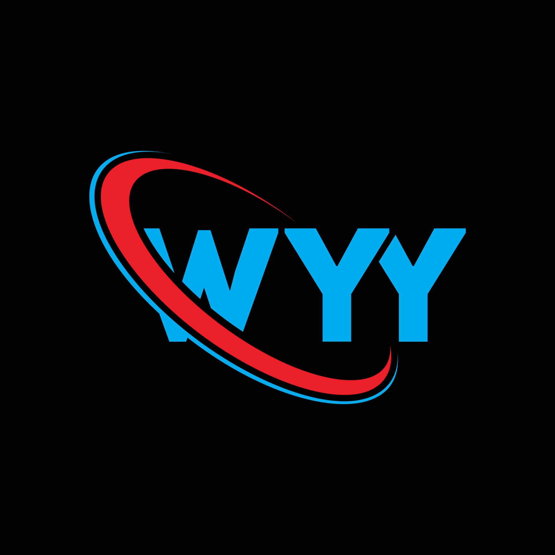 WYY logo. WYY letter. WYY letter logo design. Initials WYY logo linked