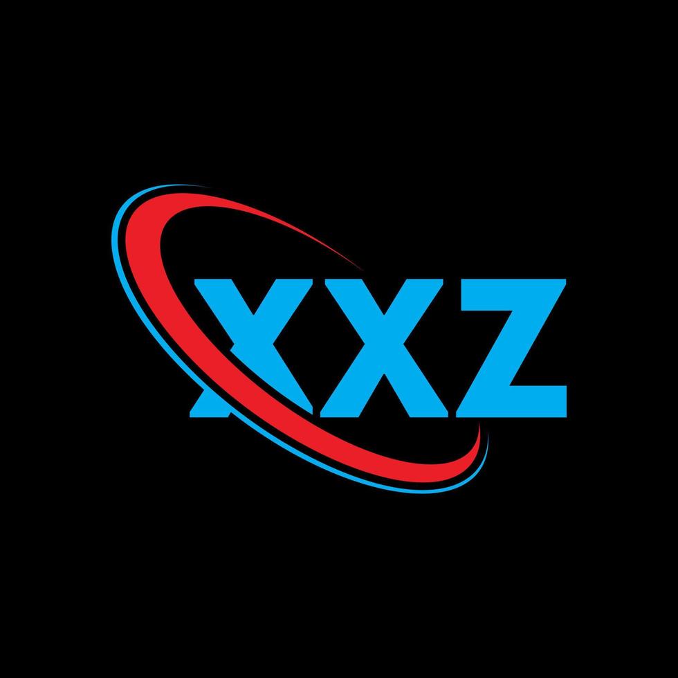 XXZ logo. XXZ letter. XXZ letter logo design. Initials XXZ logo linked with circle and uppercase monogram logo. XXZ typography for technology, business and real estate brand. vector