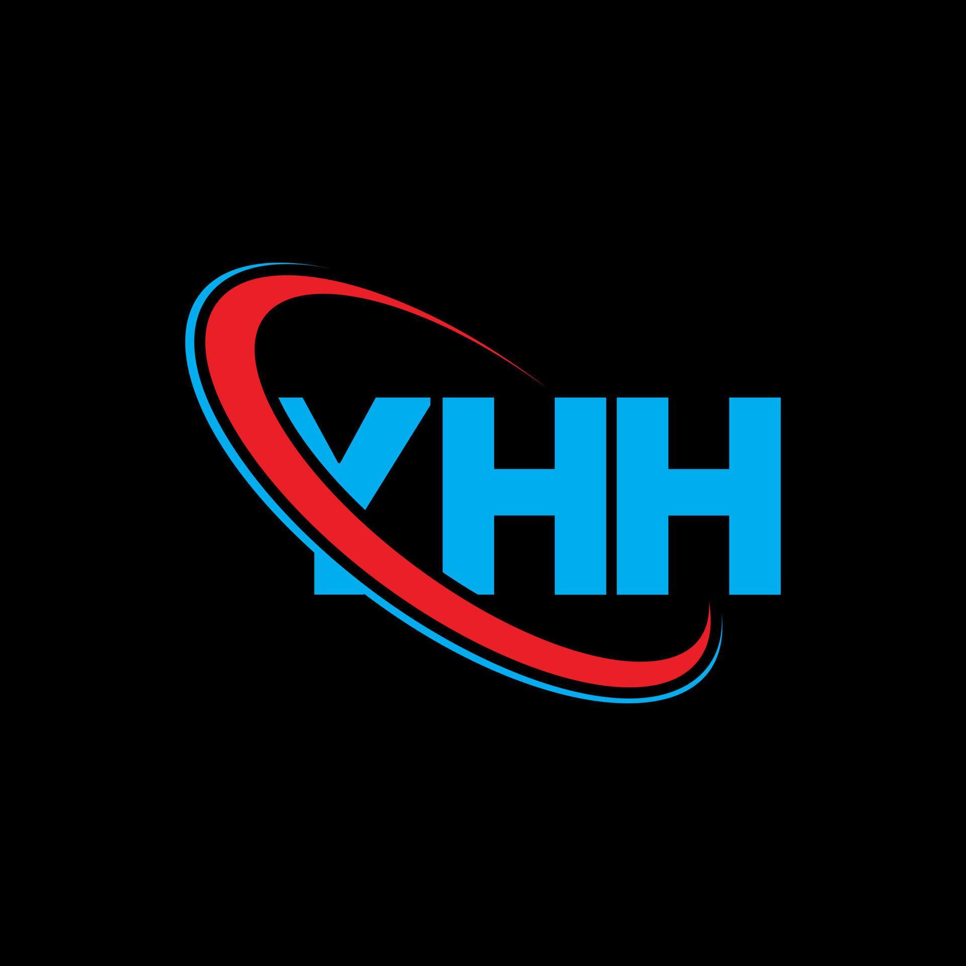 YHH logo. YHH letter. YHH letter logo design. Initials YHH logo linked