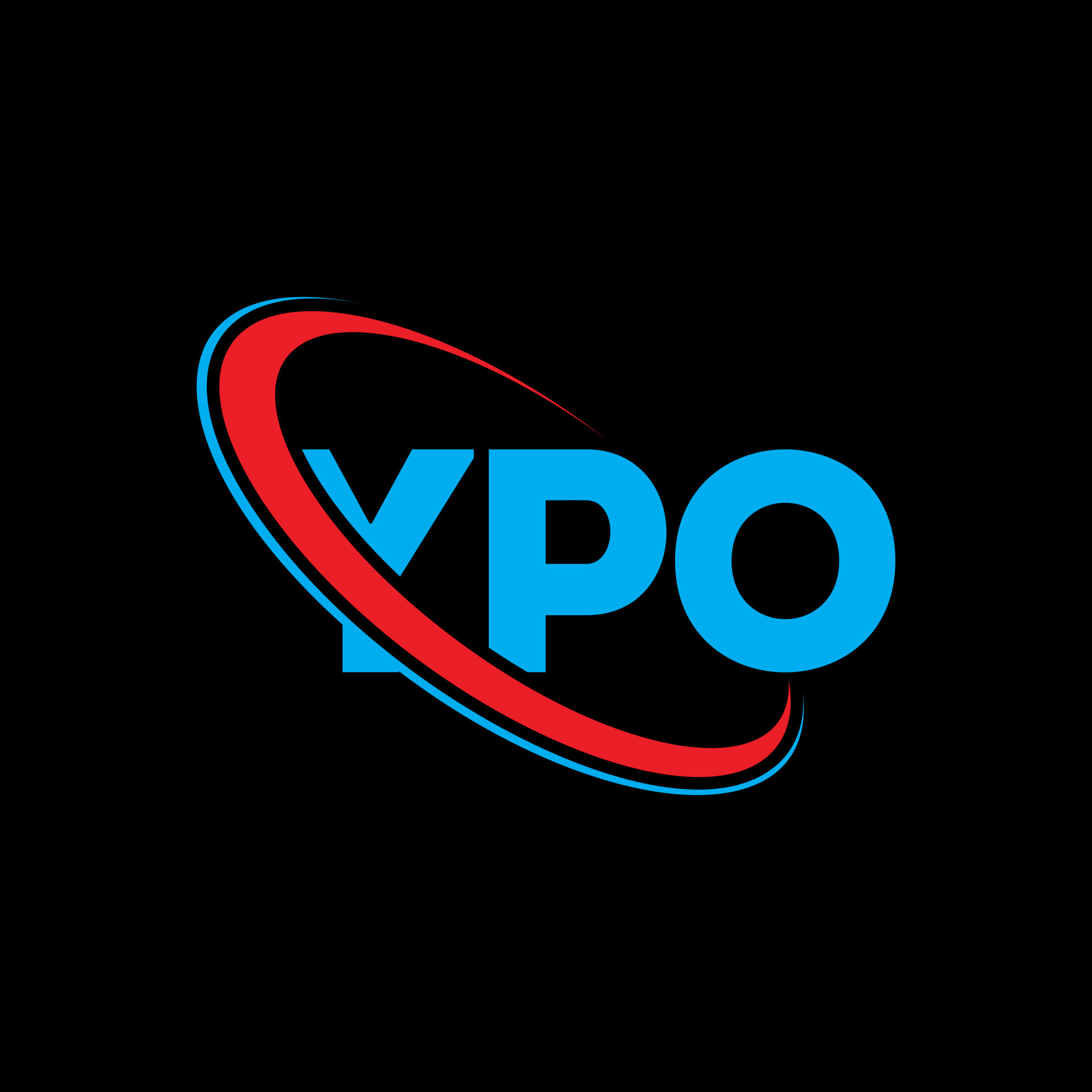 logotipo de ypo. carta ypo. diseño del logotipo de la letra ypo