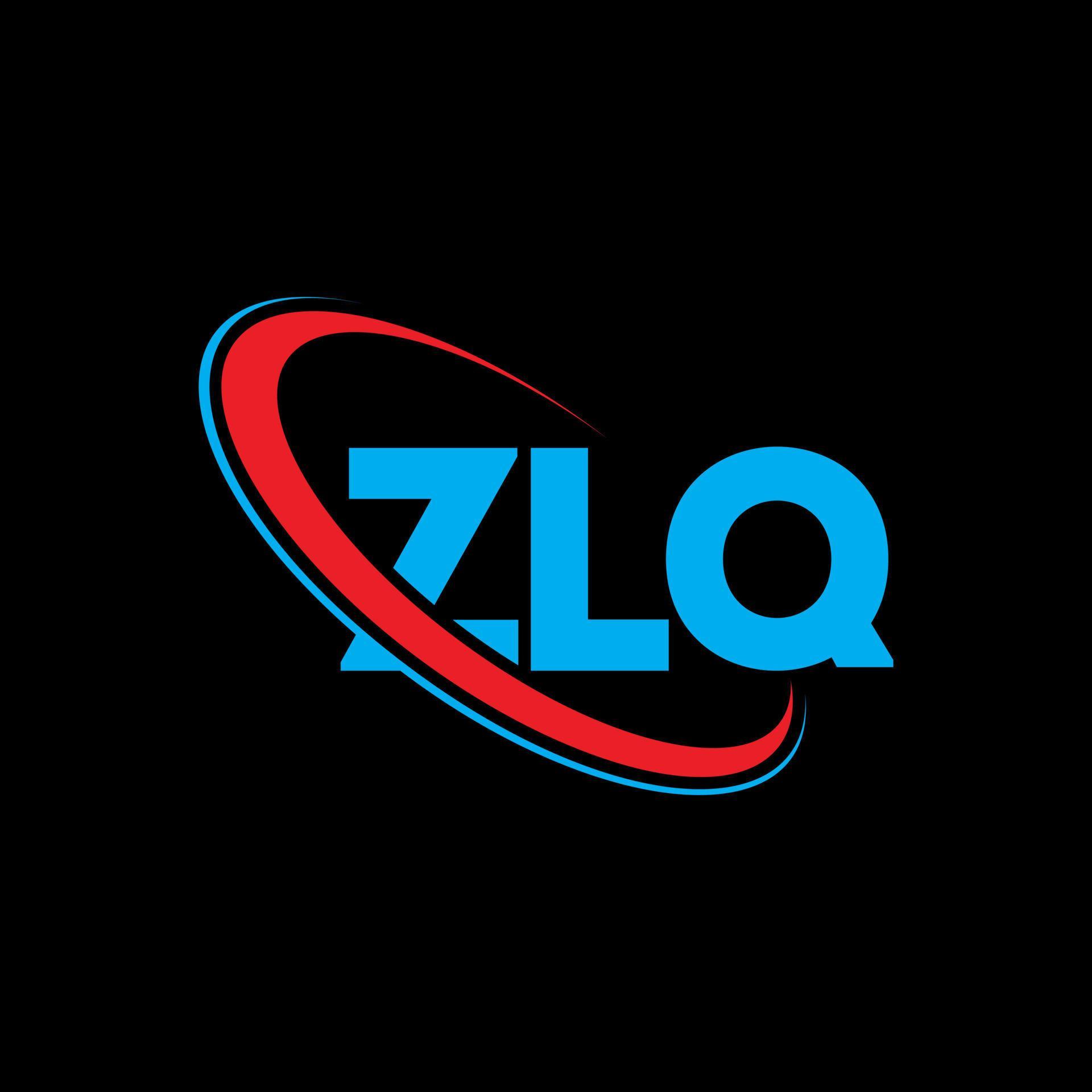 logotipo de zlq. letra zlq. diseño del logotipo de la letra zlq ...