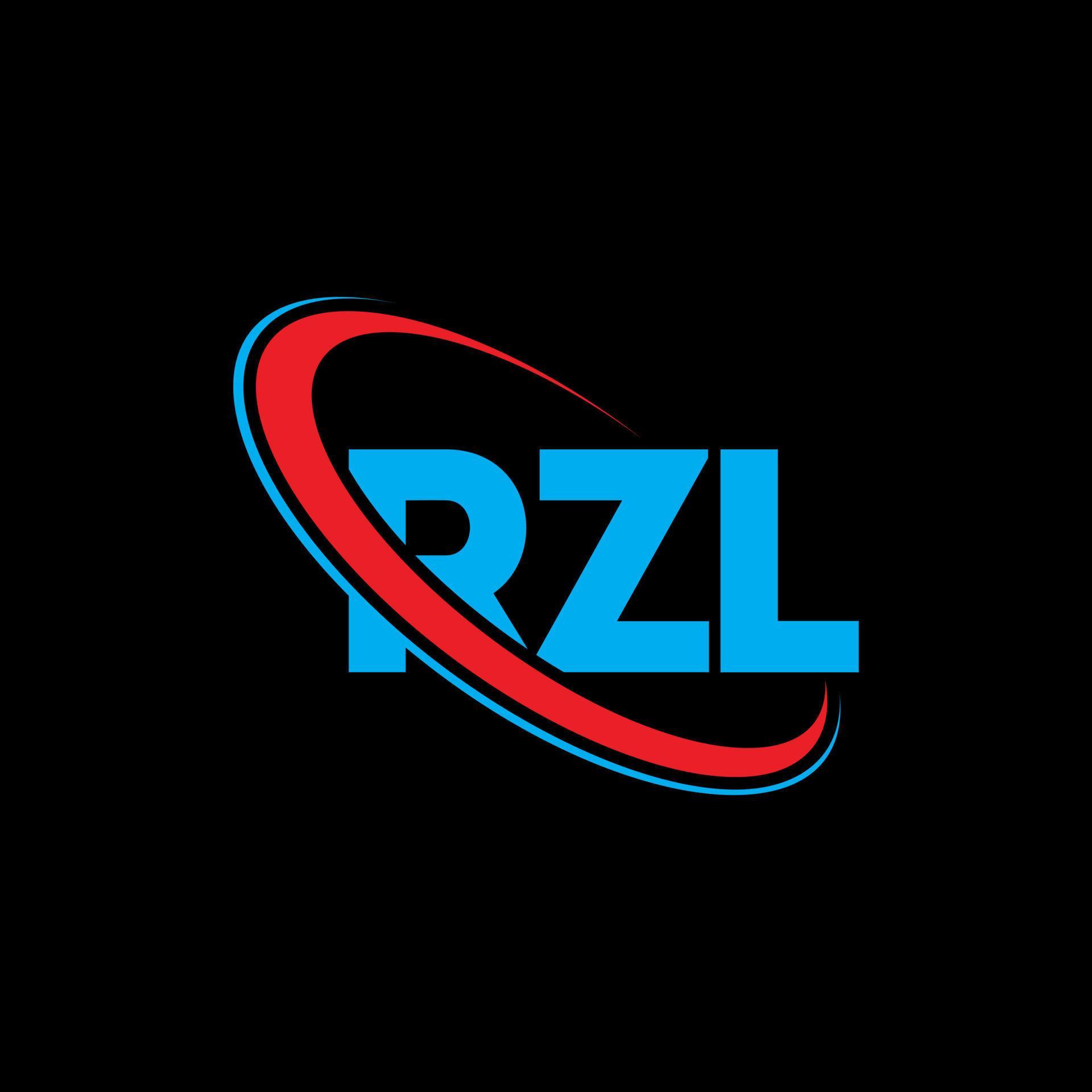 RZL logo. RZL letter. RZL letter logo design. Initials RZL logo linked with circle and uppercase