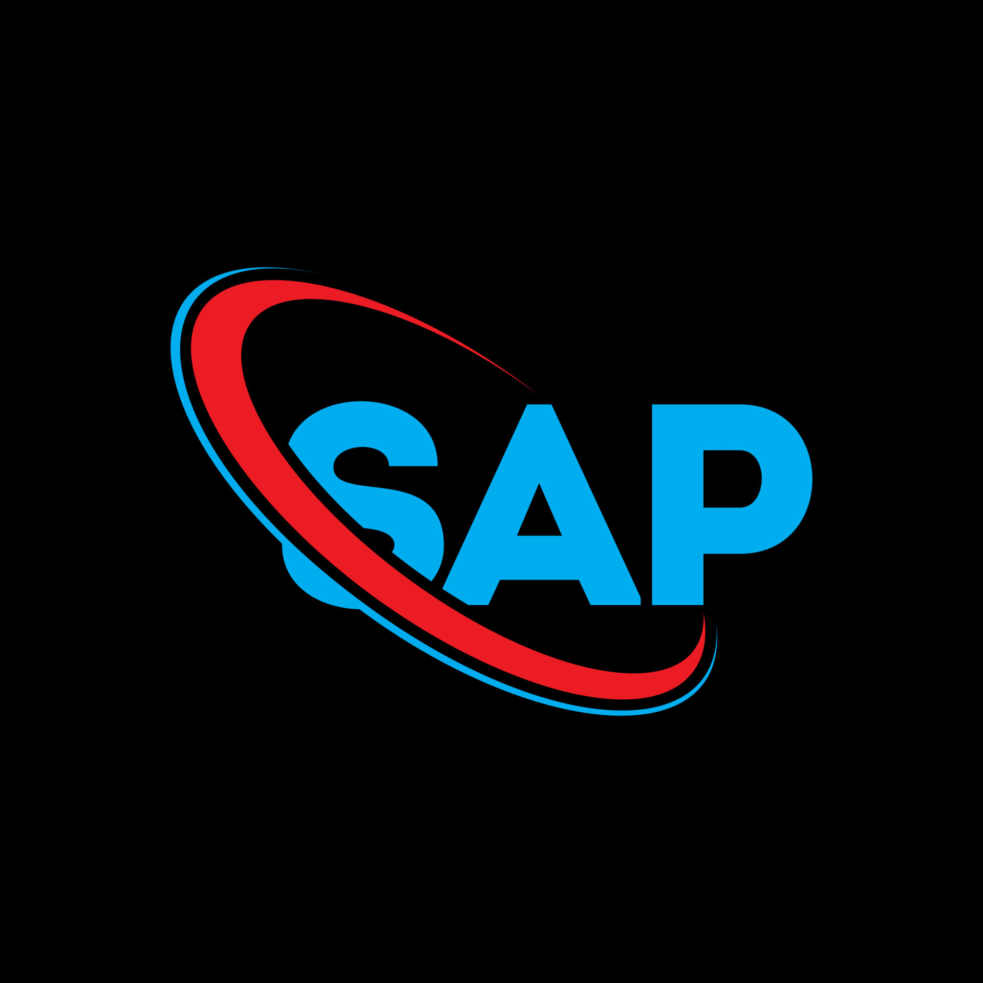 SAP logo. SAP letter. SAP letter logo design. Initials SAP logo