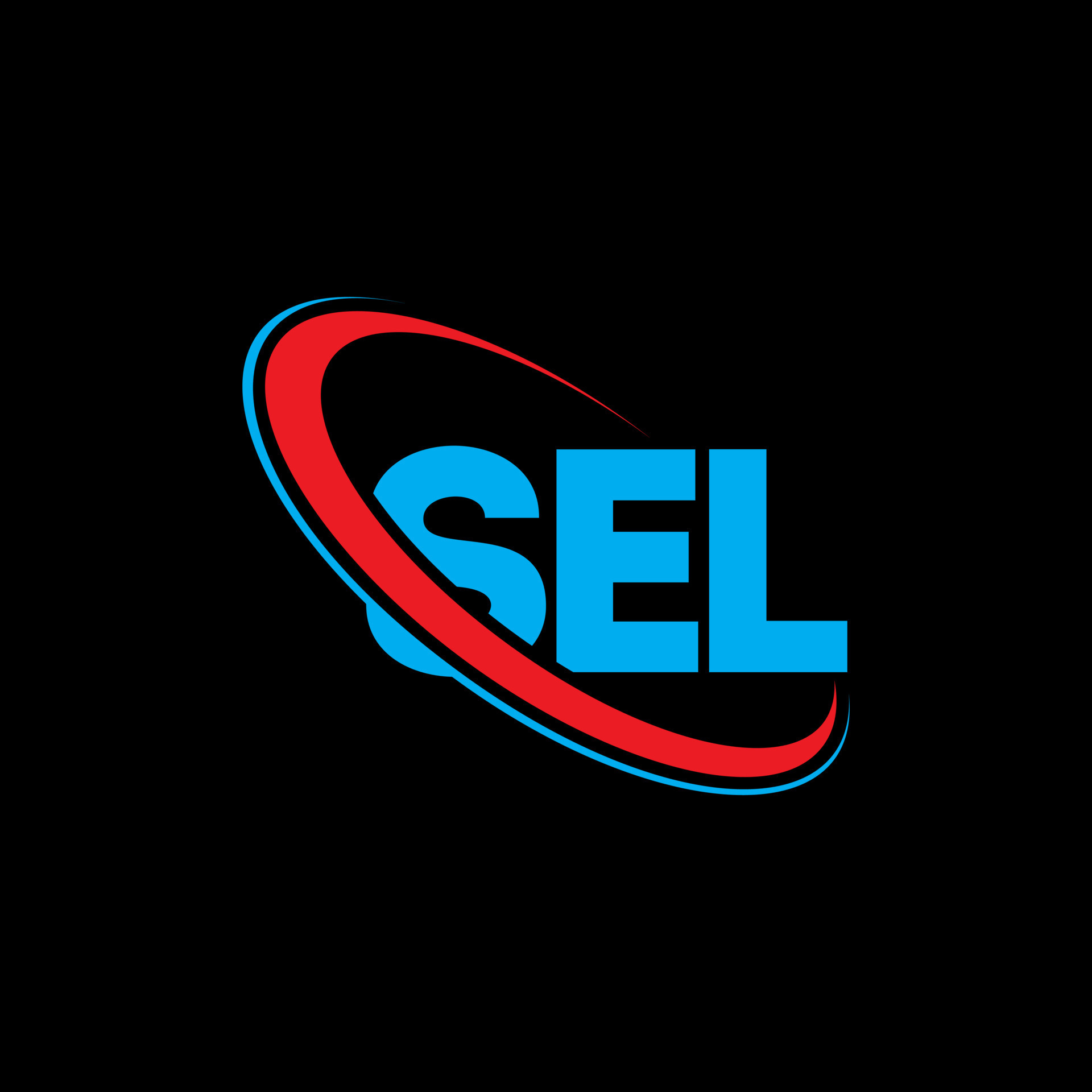 logotipo de sel. sele letra. diseño del logotipo de la letra sel