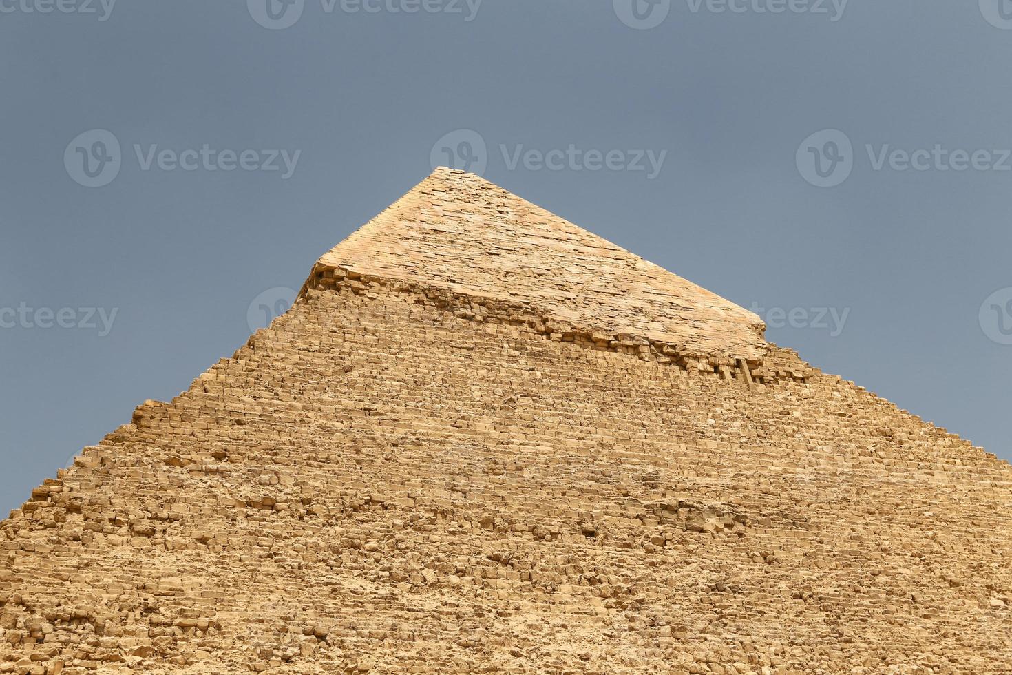 Pyramid of Khafre in Giza Pyramid Complex, Cairo, Egypt photo
