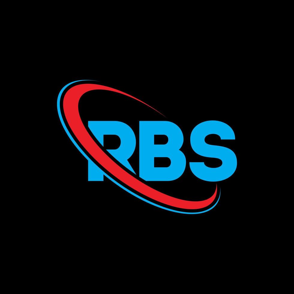 logotipo de rbs. letra rbs. diseño del logotipo de la letra rbs