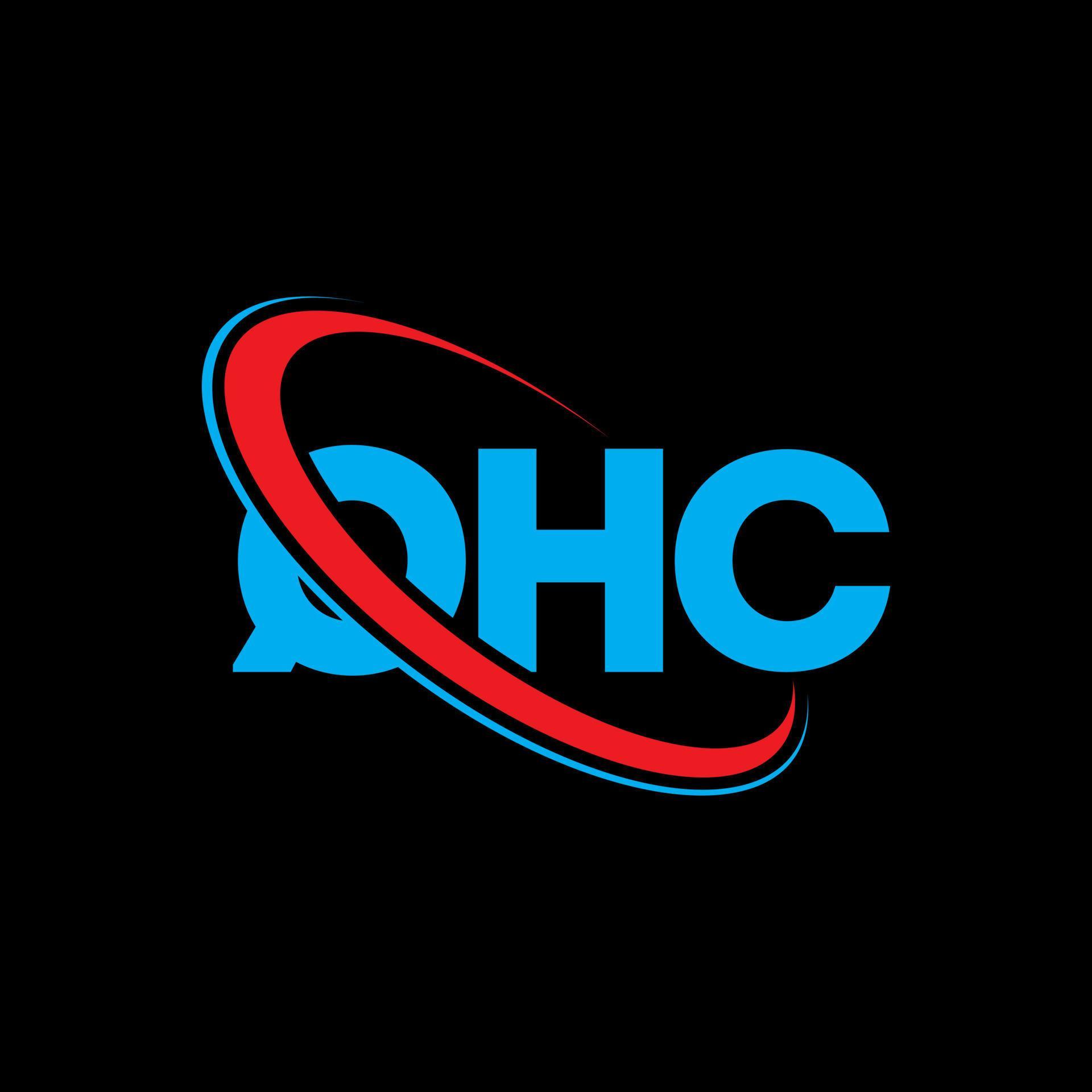 logotipo qhc. carta qhc diseño del logotipo de la letra qhc. iniciales