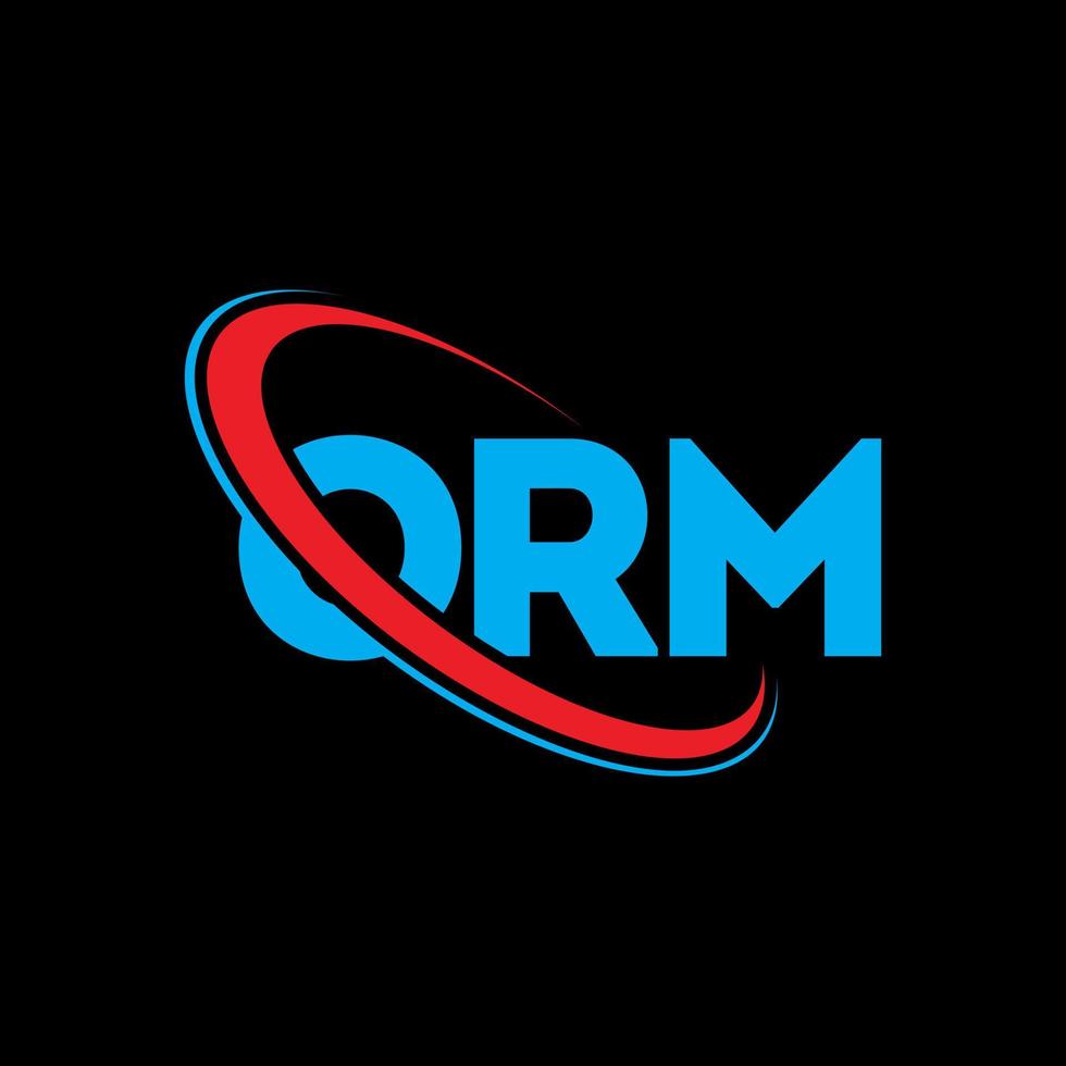 logotipo de orm. carta orma. diseño de logotipo de letra orm. logotipo ...
