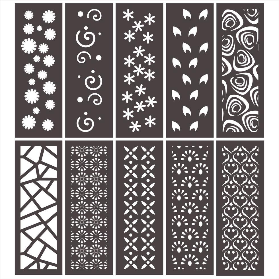 Cnc File 10 Set Design. vector