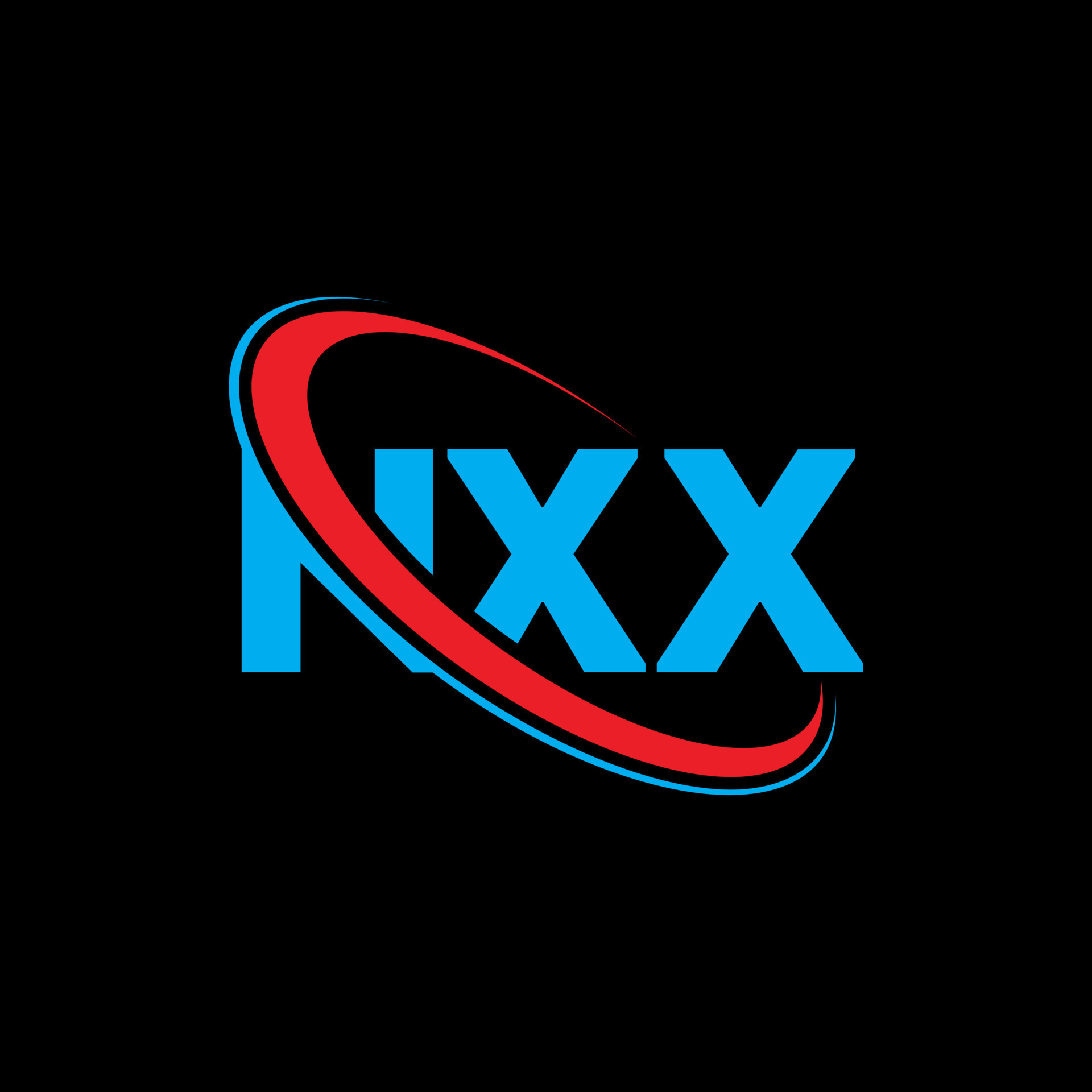 NXX logo. NXX letter. NXX letter logo design. Initials NXX logo linked
