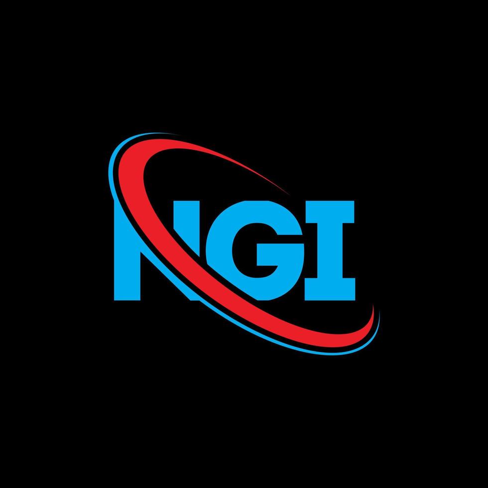 logotipo de ng. letra ng. diseño del logotipo de la letra ngi. logotipo