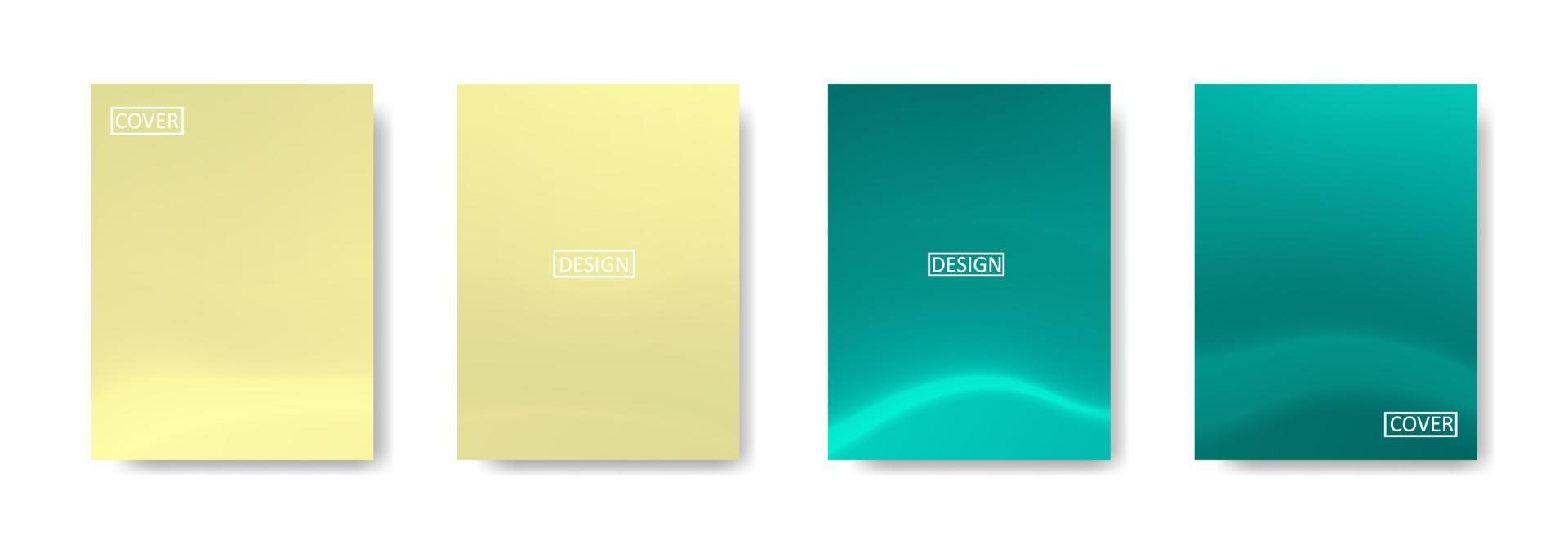 Set of abstract background with beautiful gradation color, colorful background for poster flyer banner backdrop.vertical banner.cool fluid background vector illustration