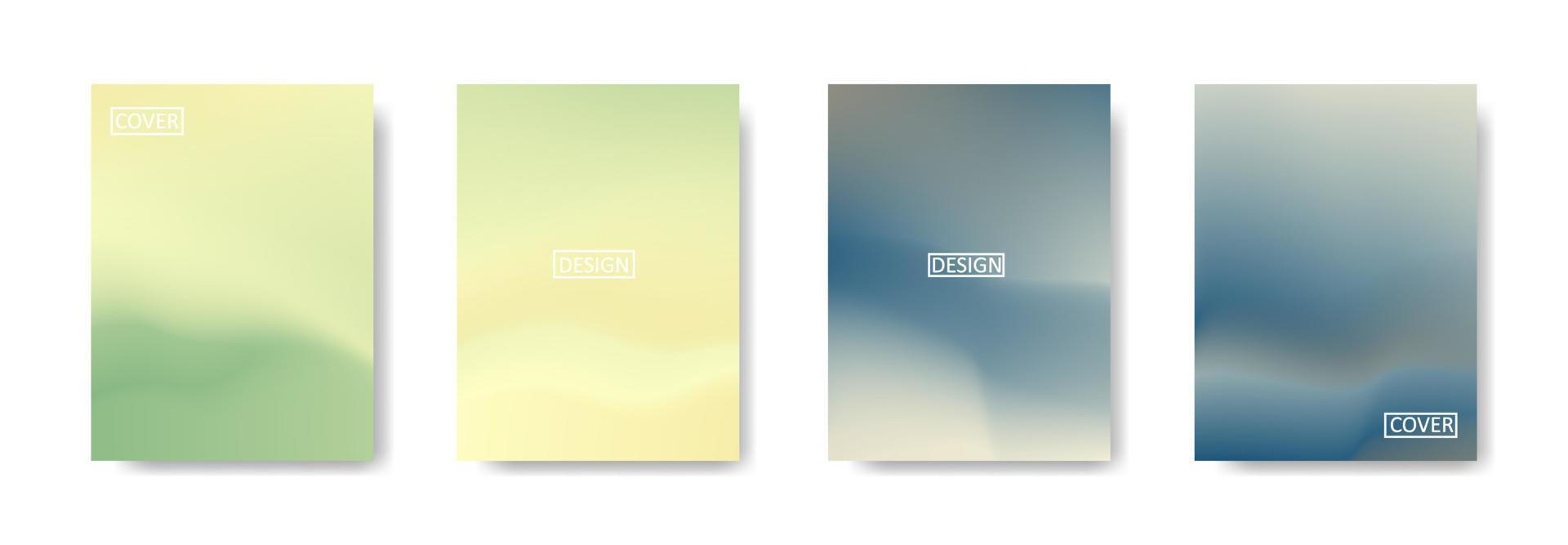 beautiful gradation colorful background for flyer poster cover vector