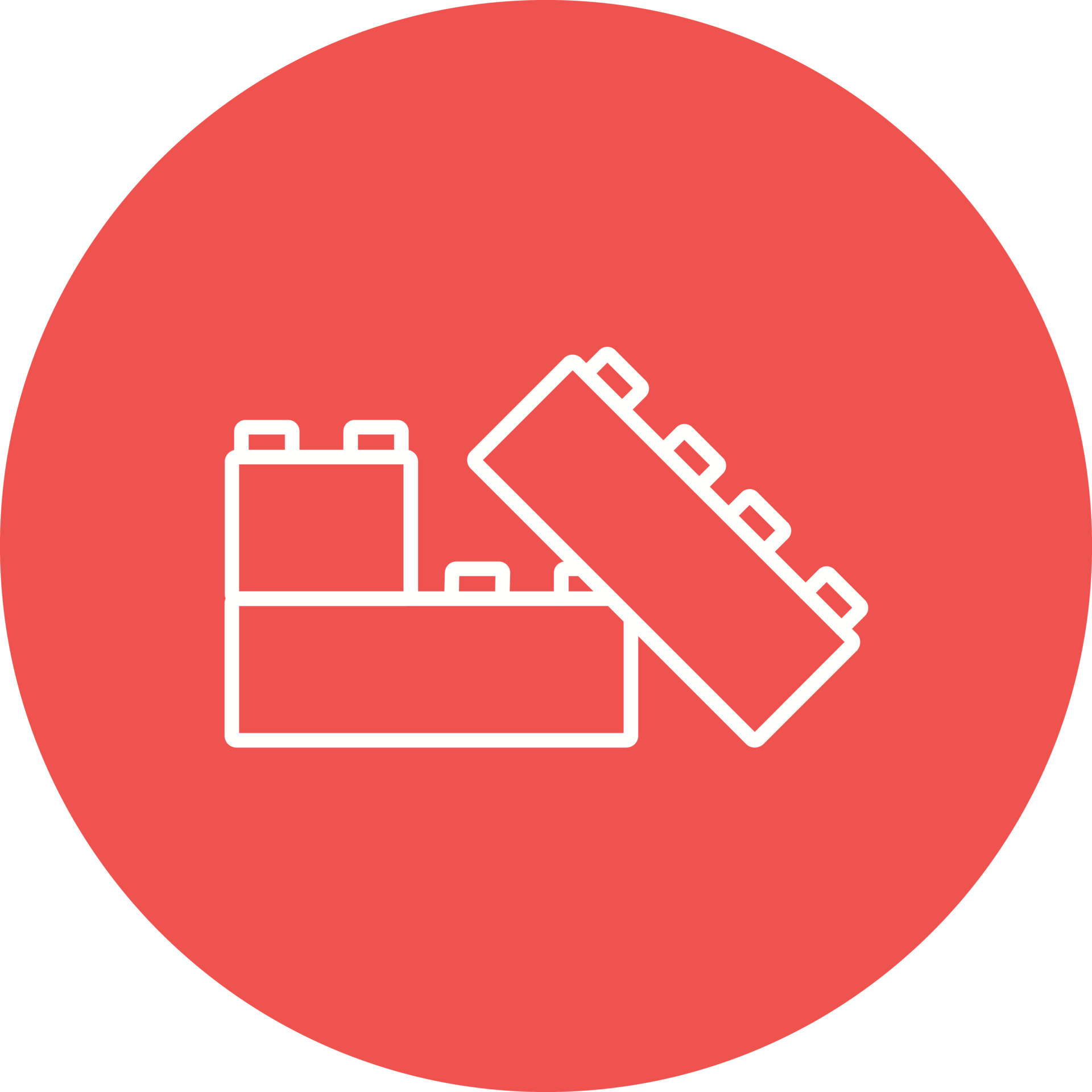 Blocks Line Circle Background Icon 9025420 Vector Art at Vecteezy