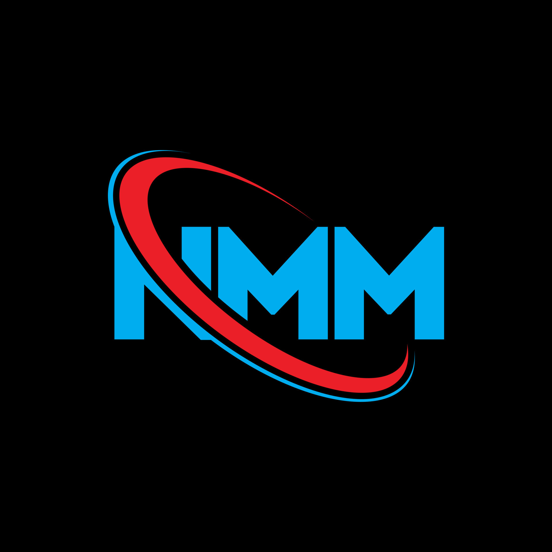 logotipo de mmm letra mmm. diseño del logotipo de la letra nmm