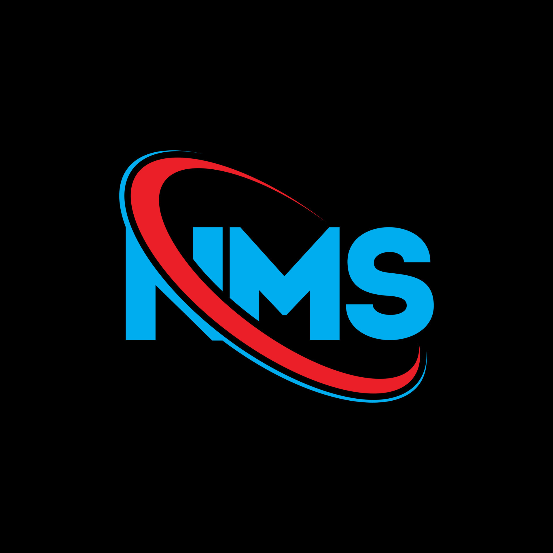 logotipo de nms. letra nm. diseño de logotipo de letra nms. logotipo de