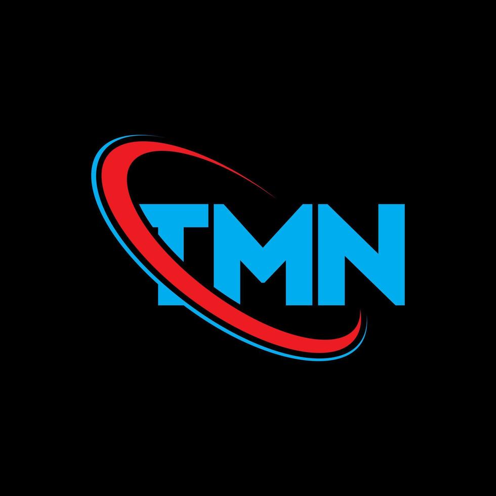 TMN logo. TMN letter. TMN letter logo design. Initials TMN logo linked with circle and uppercase monogram logo. TMN typography for technology, business and real estate brand. vector