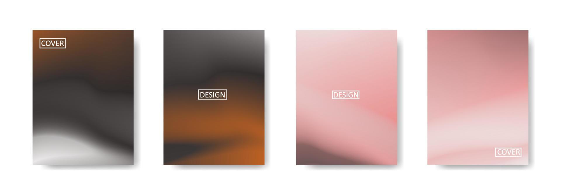 beautiful gradation colorful background for flyer poster cover vector