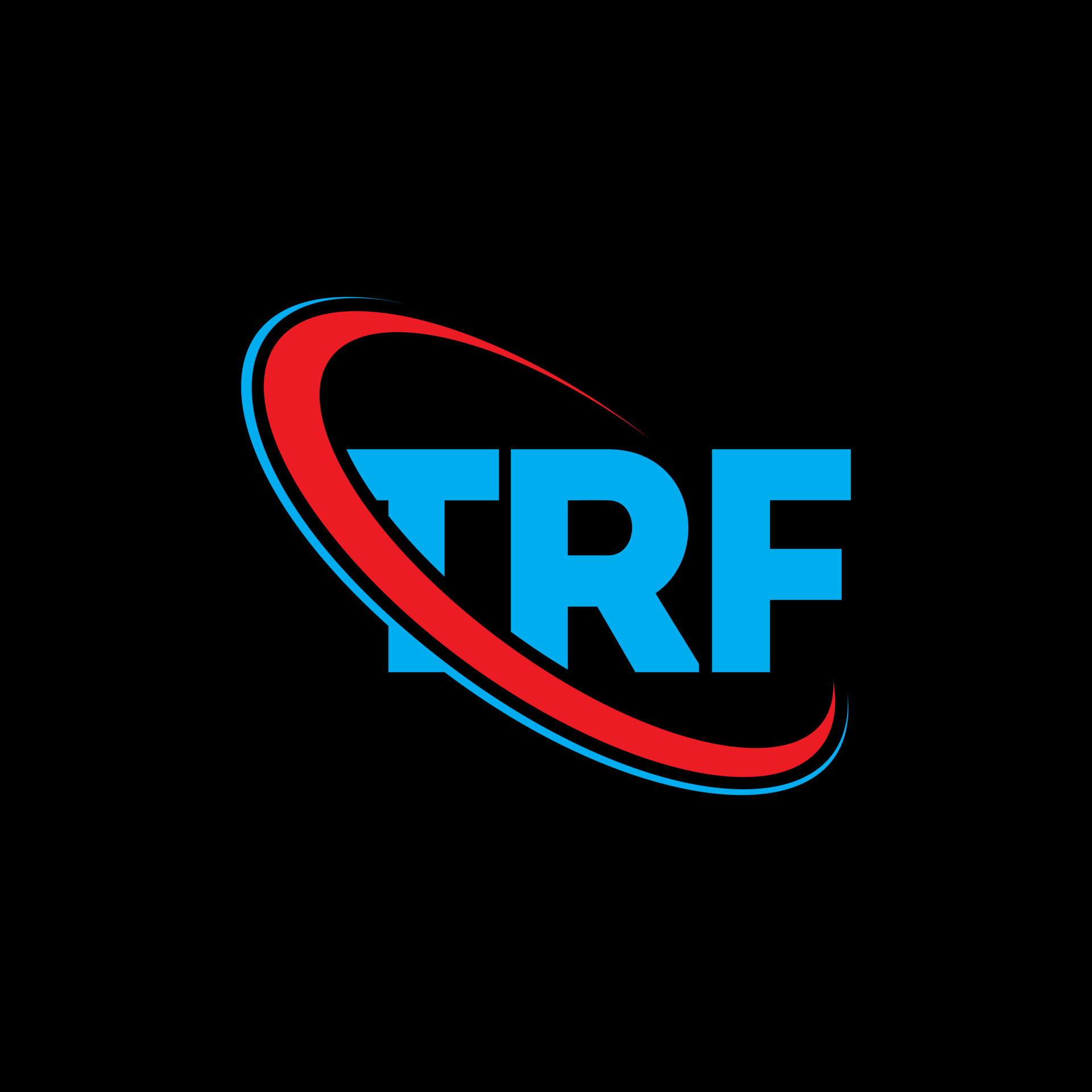 logotipo de trf. letra trf. diseño de logotipo de letra trf. logotipo