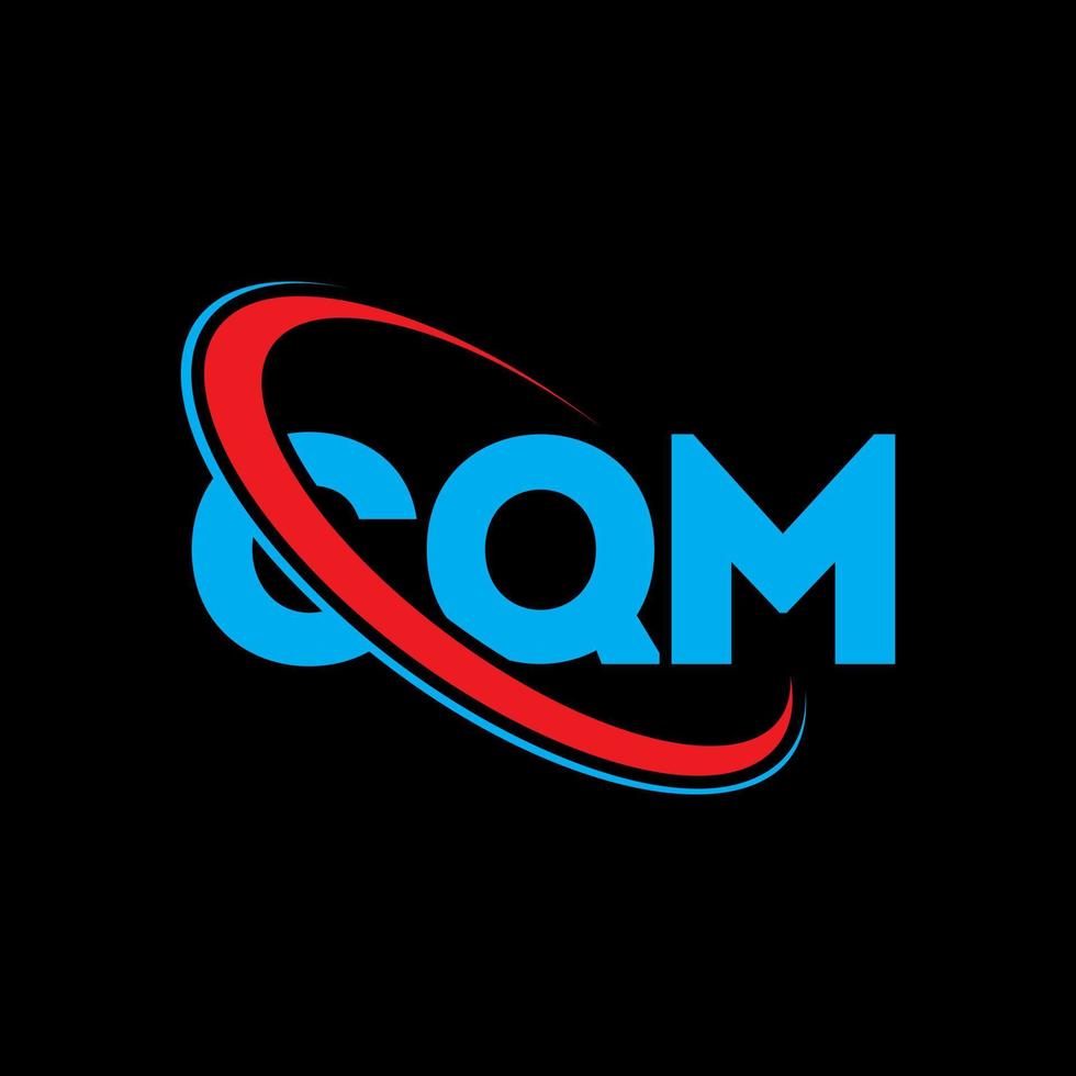 CQM logo CQM letter CQM letter logo design Initials CQM logo linked