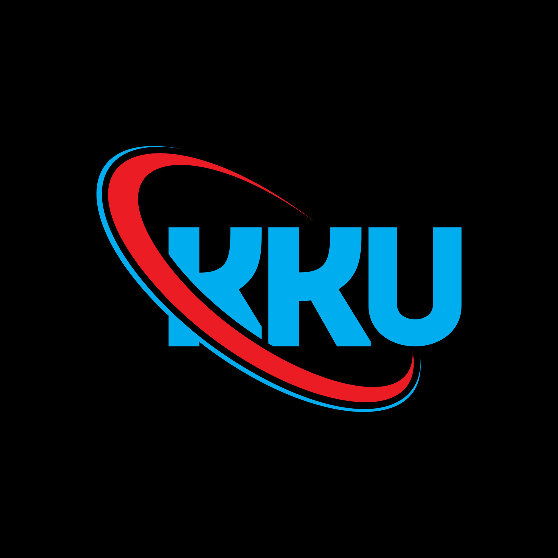 logotipo kku. letra kku. diseño del logotipo de la letra kku. logotipo