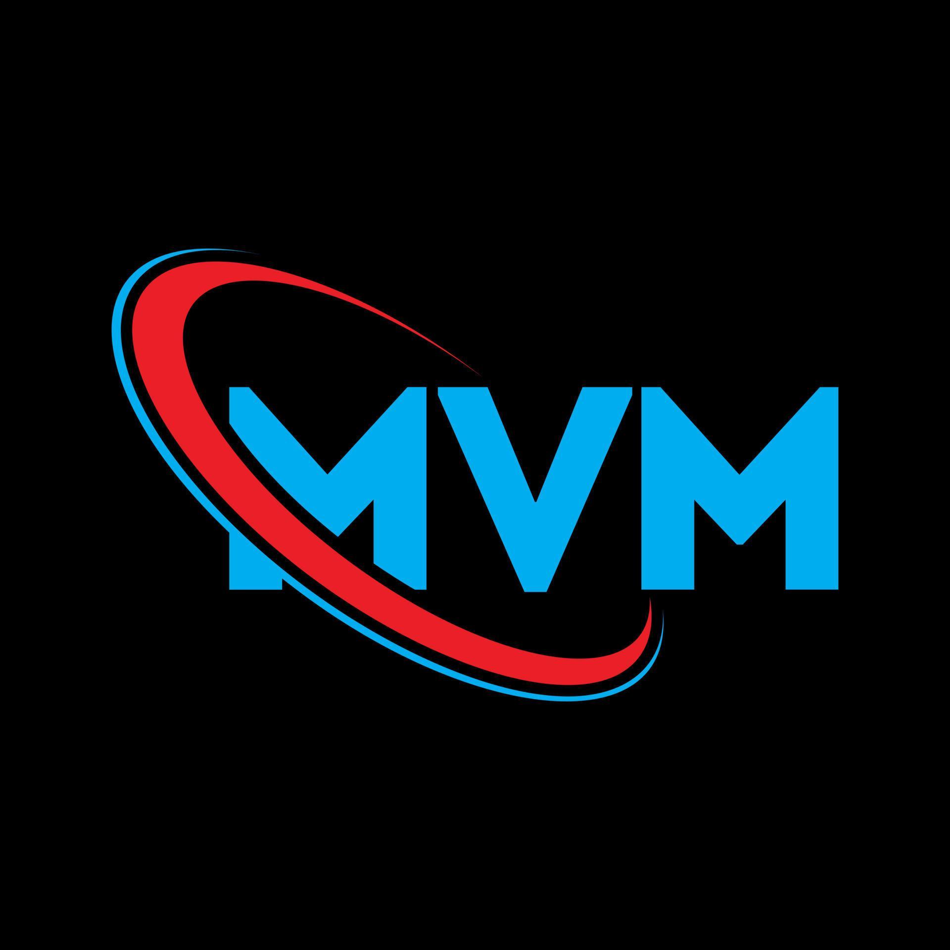 MVM logo. MVM letter. MVM letter logo design. Initials MVM logo linked