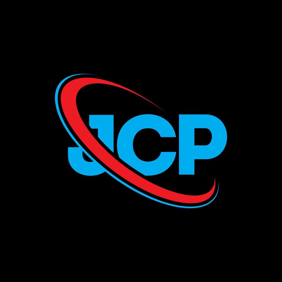 logotipo de jcp. carta jcp. diseño del logotipo de la letra jcp. logotipo de jcp iniciales