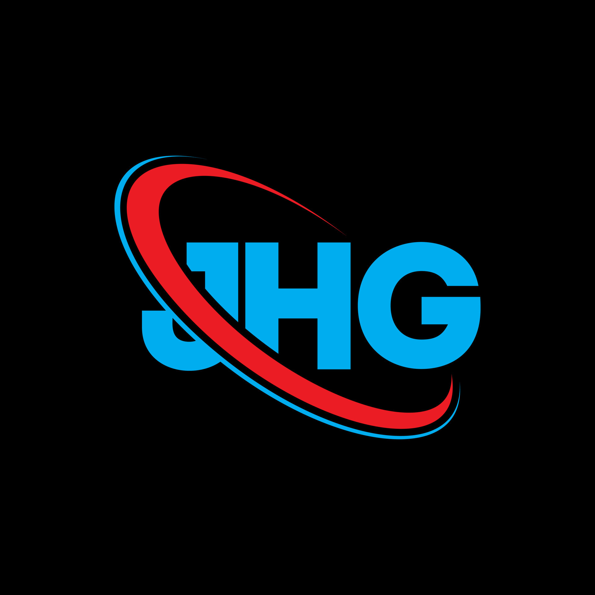 logotipo jhg. carta jhg. diseño del logotipo de la letra jhg. Logotipo ...