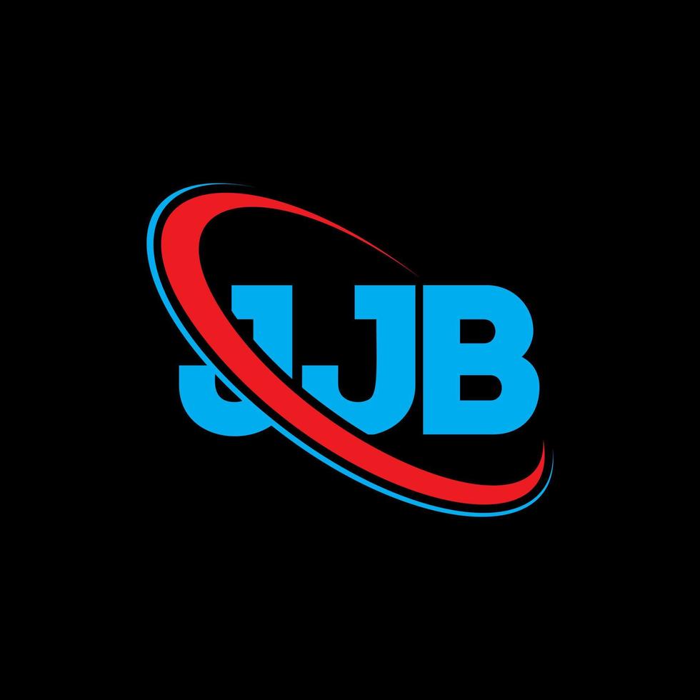 JJB logo. JJB letter. JJB letter logo design. Initials JJB logo linked with circle and uppercase monogram logo. JJB typography for technology, business and real estate brand. vector