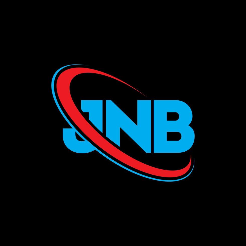 logotipo de jbn. carta jnb. diseño del logotipo de la letra jnb