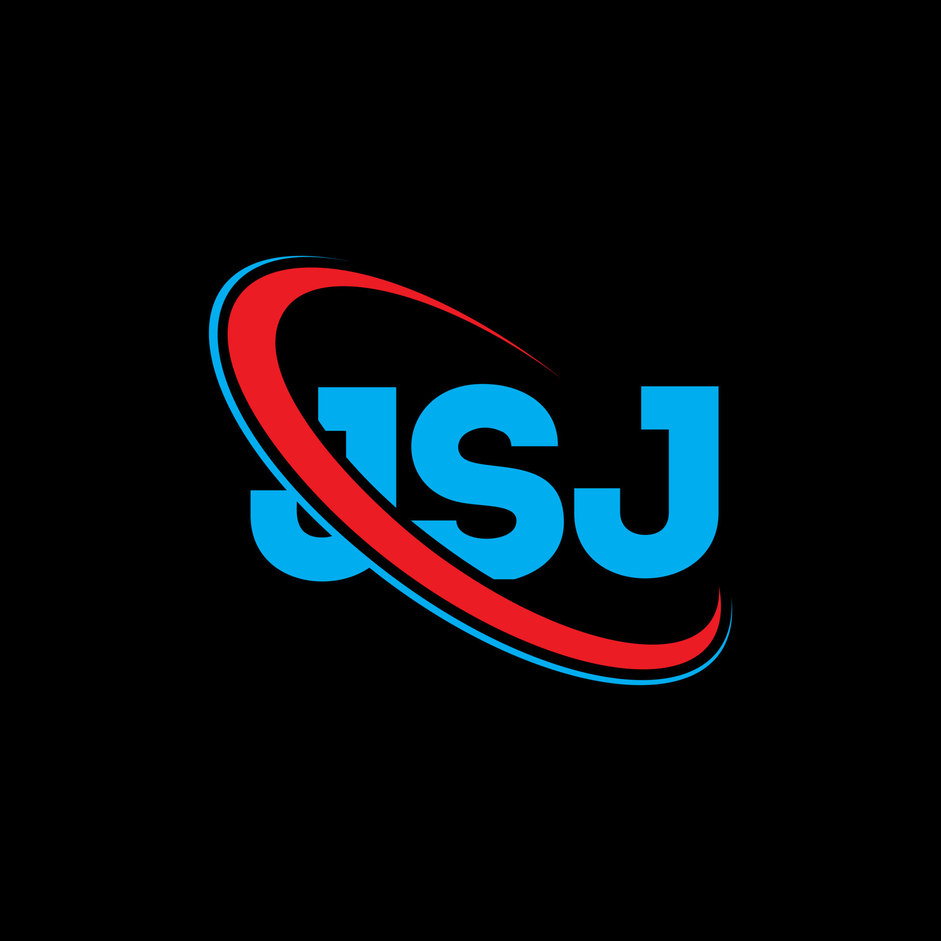 JSJ logo. JSJ letter. JSJ letter logo design. Initials JSJ logo linked