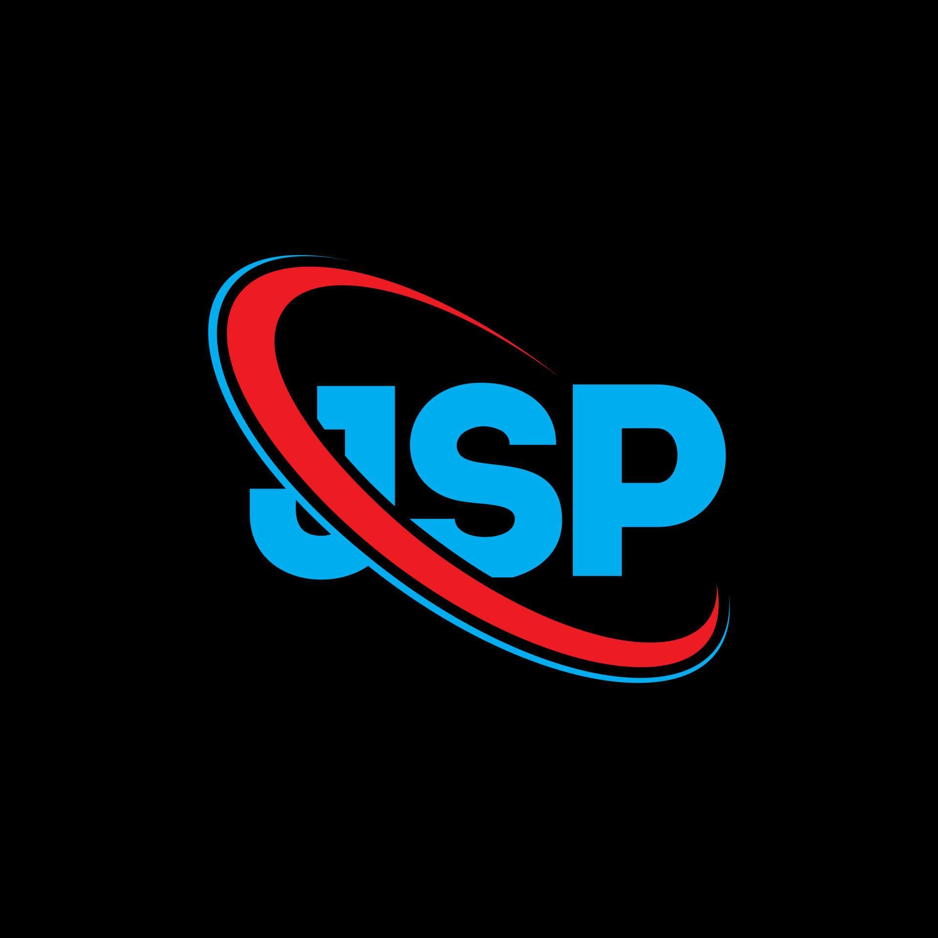 JSP logo. JSP letter. JSP letter logo design. Initials JSP logo linked ...