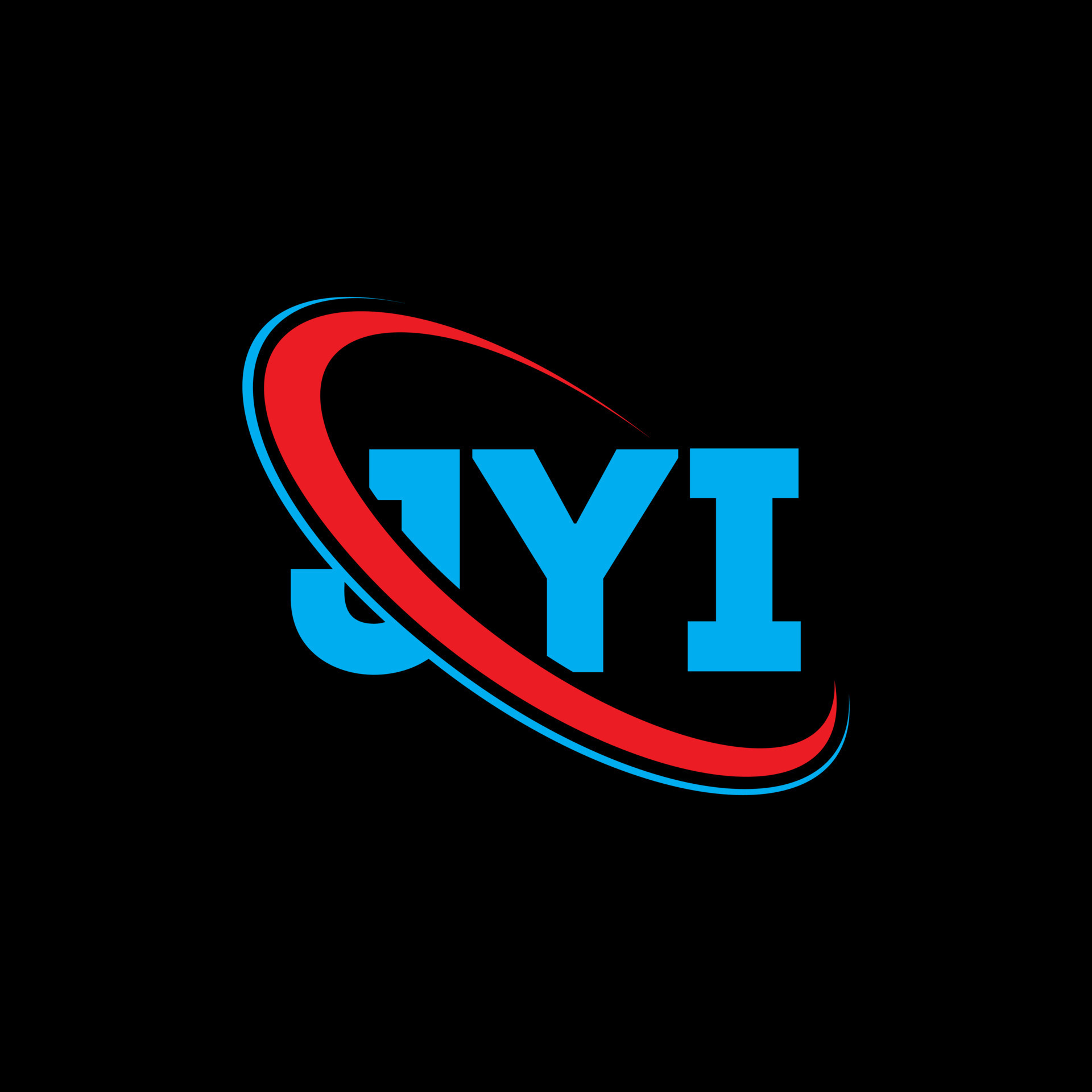 JYI logo. JYI letter. JYI letter logo design. Initials JYI logo linked ...