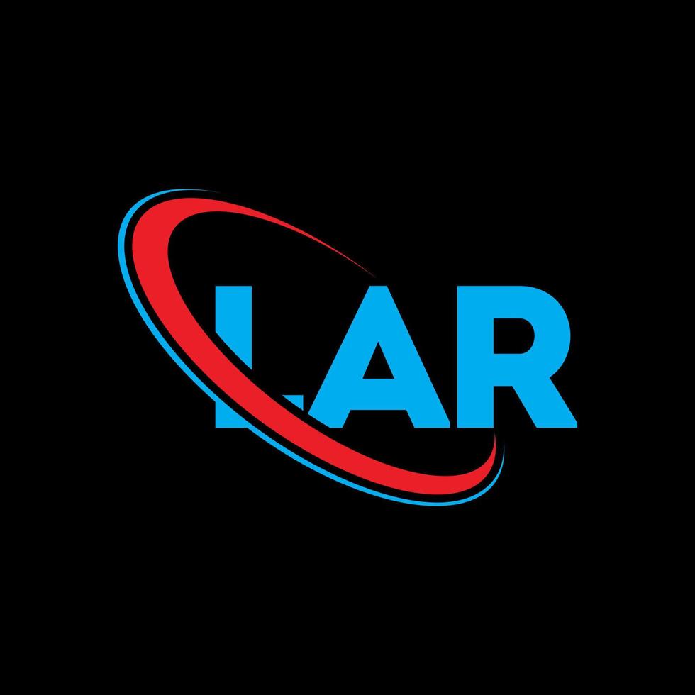 logotipo de lara. letra larga. diseño de logotipo de letra lar