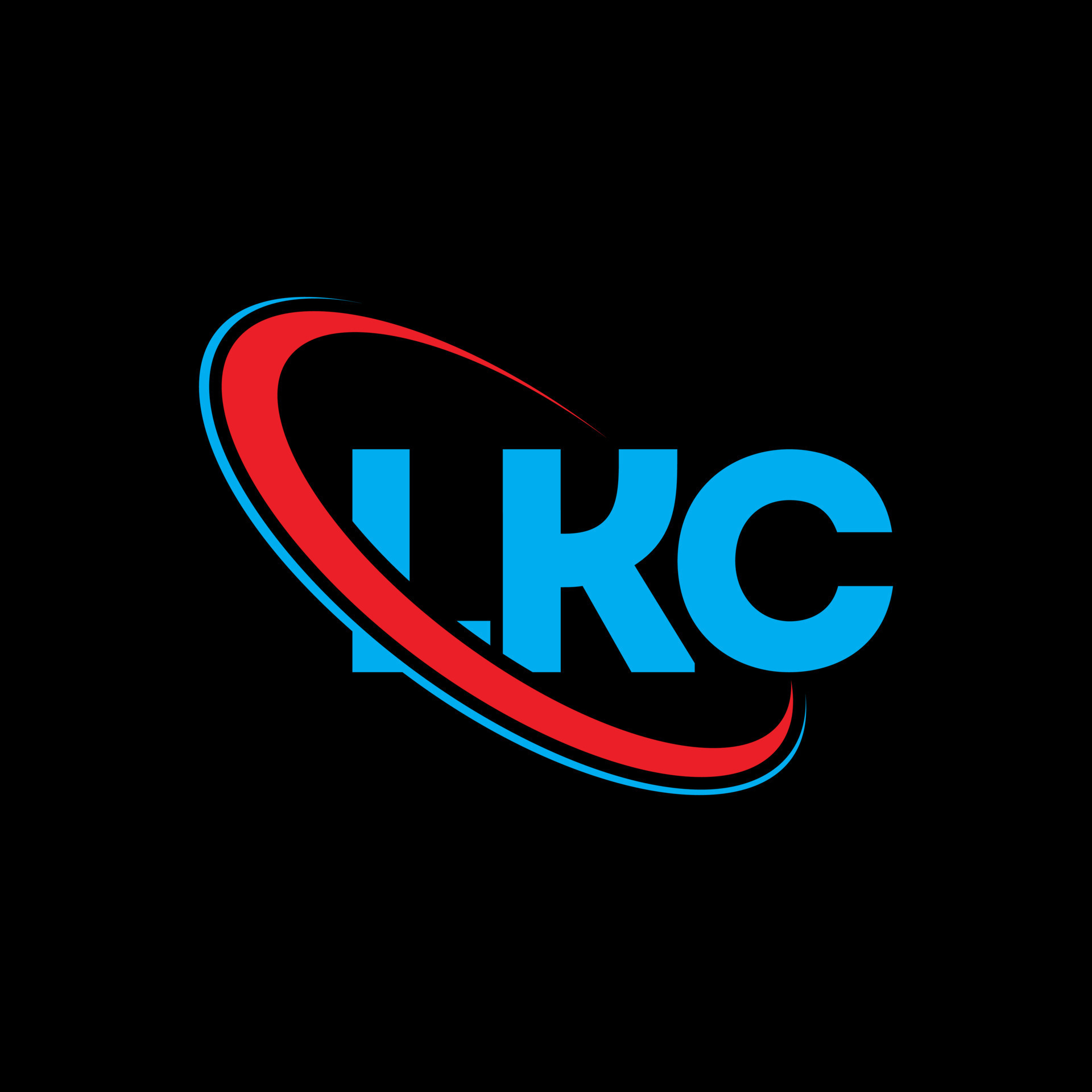 LKC logo. LKC letter. LKC letter logo design. Initials LKC logo linked