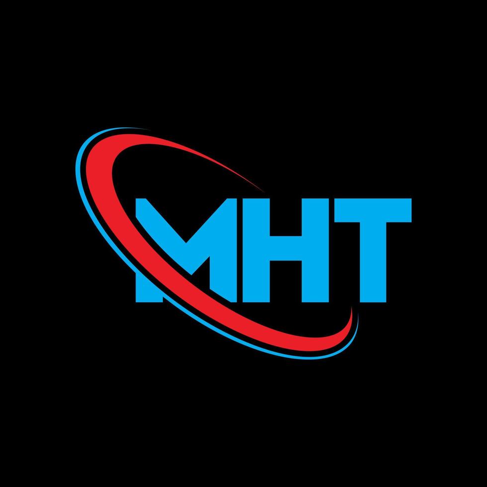 MHT logo MHT letter MHT letter logo design Initials MHT logo linked