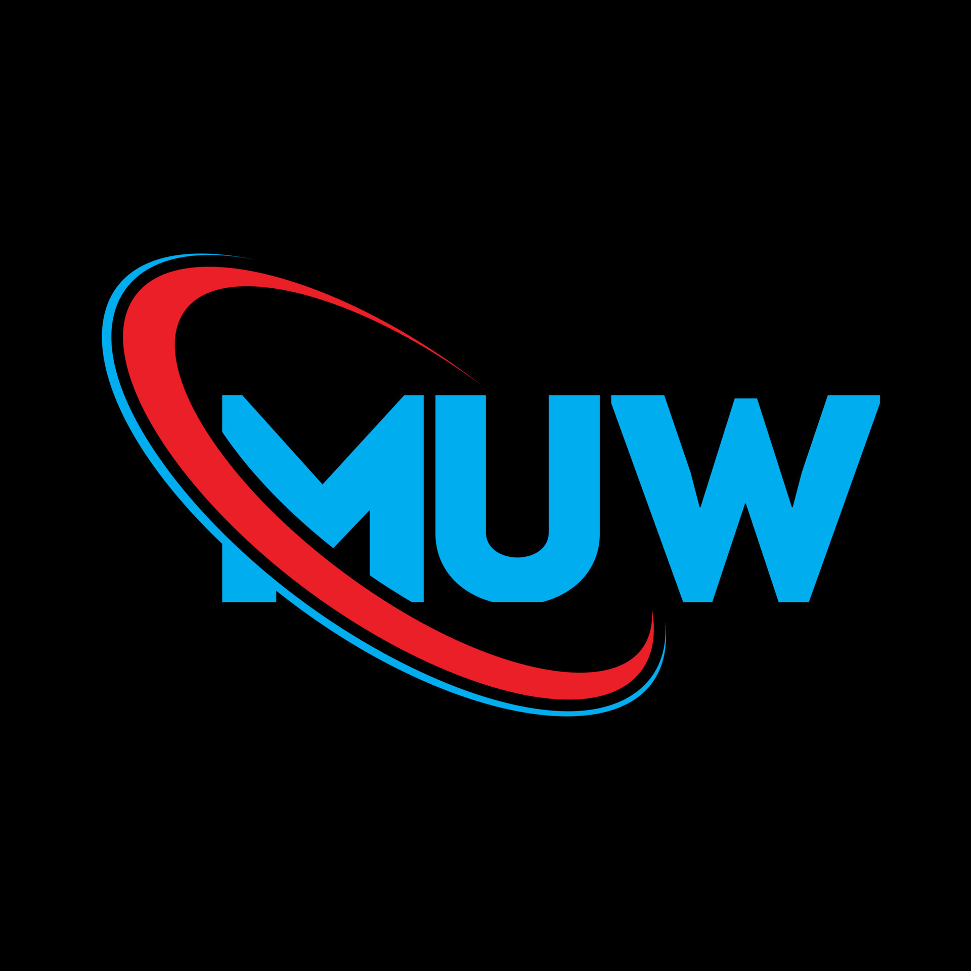 logotipo muu. muuuu carta. diseño de logotipo de letra muw. logotipo de