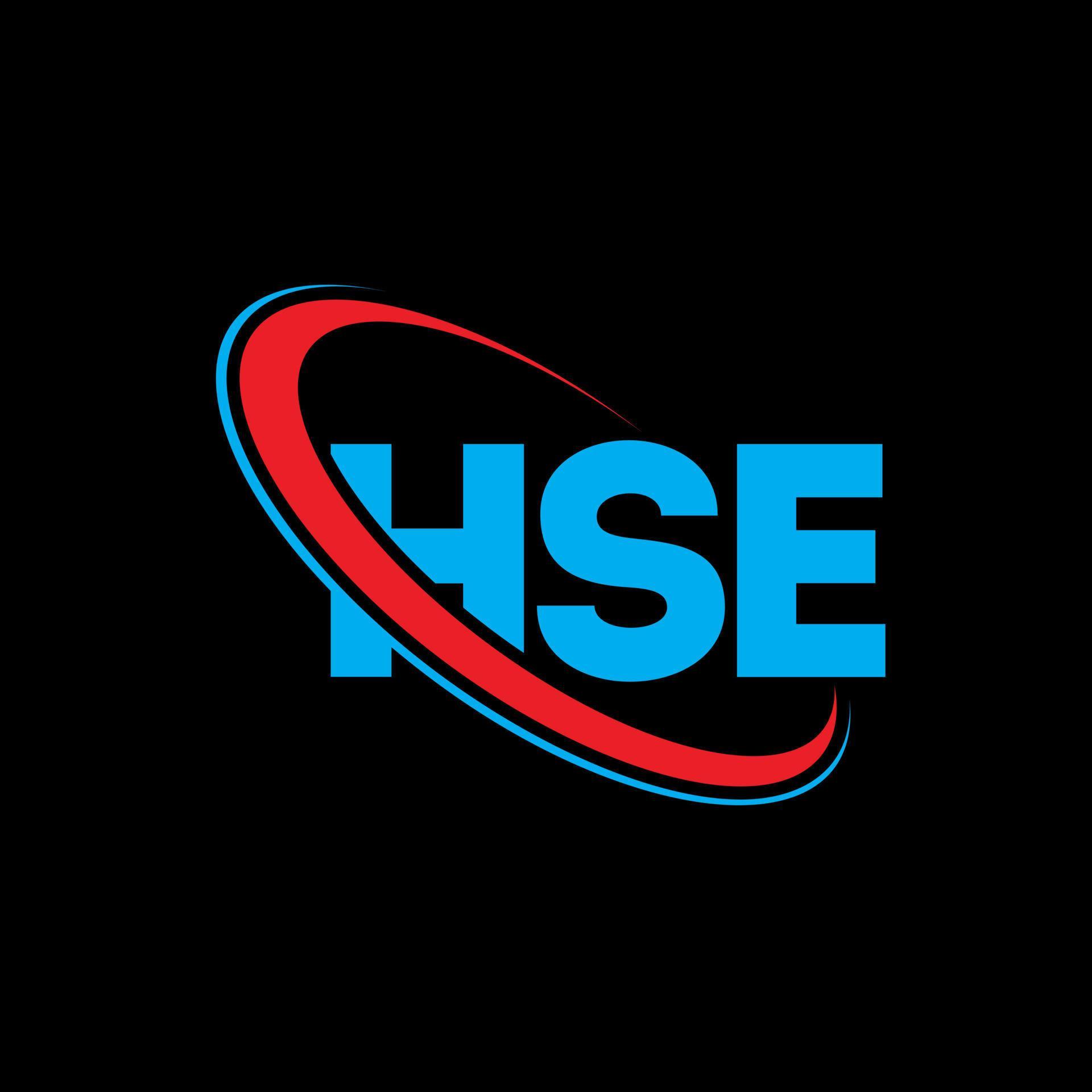 HSE logo HSE letter HSE letter logo design Initials HSE logo linked