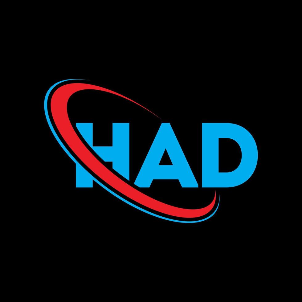 HAD logo HAD letter HAD letter logo design Initials HAD logo linked